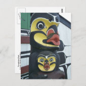 Thunderbird Park Postkarte (Vorne/Hinten)