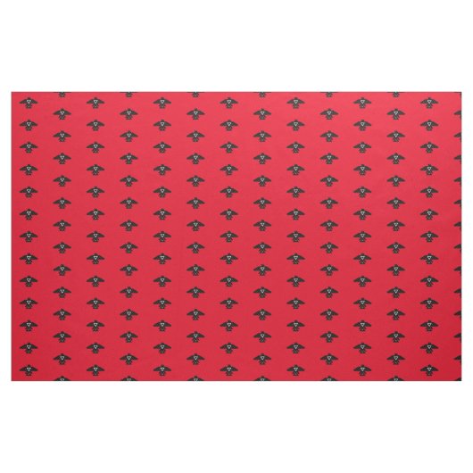 Thunderbird Pattern Red Fabric Stoff (Fat Quarter (45,7 x 55,9 cm))