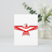 Thunderbird Postkarte (Stehend Vorderseite)