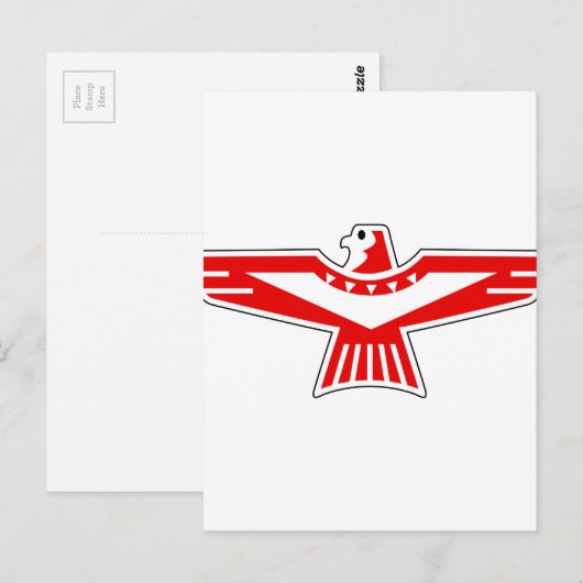 Thunderbird Postkarte (Vorne/Hinten)