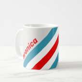 Thunderbird-Streifen mit Namen Kaffeetasse (Vorderseite Links)