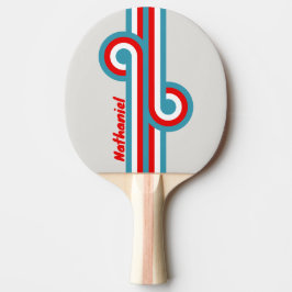 Thunderbird Stripe Loop mit Namen Tischtennis Schläger