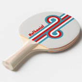 Thunderbird Stripe Loop mit Namen Tischtennis Schläger (Vorderseite)