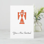 ThunderBird - Südwestindisches Design Einladung (Stehend Vorderseite)