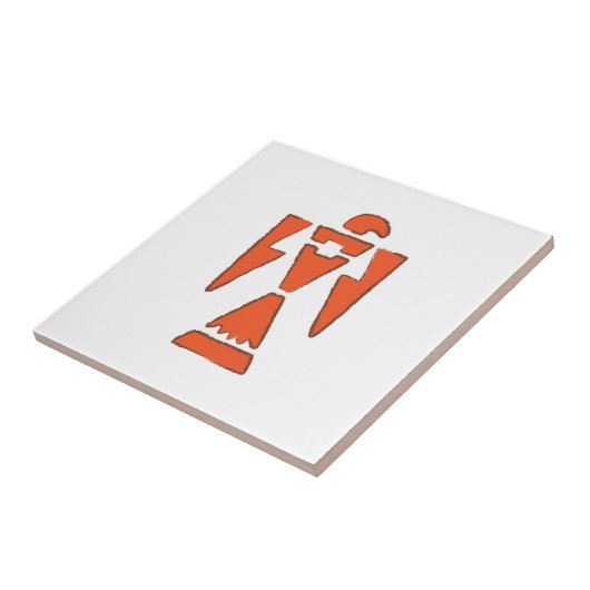 ThunderBird - Südwestindisches Design Fliese (Seite)