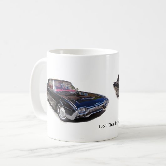 Thunderbird-Tasse 1961 Kaffeetasse (Vorderseite Links)