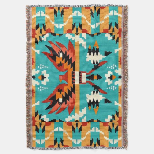 Thunderbird Thunderbird Throw Blanket Decke (Vorderseite Vertikal)