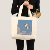 Thunderbird Tote Bag Jumbo Stoffbeutel (Vorderseite (Produkt))