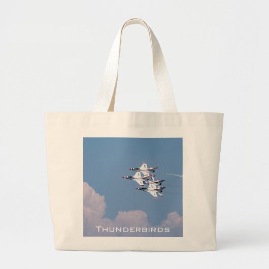 Thunderbird Tote Bag Jumbo Stoffbeutel (Vorne)