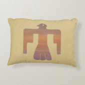 Thunderbird Watercolor Dekokissen (Rückseite)