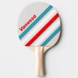 Thunderbird Winkellinien mit Namen Tischtennis Schläger