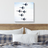 Thunderbird Wrapped Canvas Leinwanddruck (Insitu (Schlafzimmer))