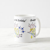 Thunderbirds 70. Geburtstag Kaffee Tasse (VorderseiteRechts)