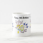 Thunderbirds 70. Geburtstag Kaffee Tasse (Mittel)