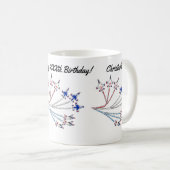Thunderbirds Birthday Coffee Tasse (VorderseiteRechts)