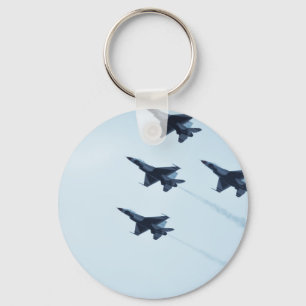 Thunderbirds F-16 Airshow Schlüsselanhänger