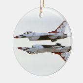 Thunderbirds Maneuver - Mirror Keramik Ornament (Links)