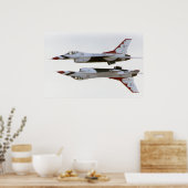 Thunderbirds Maneuver - Mirror Poster (Küche)