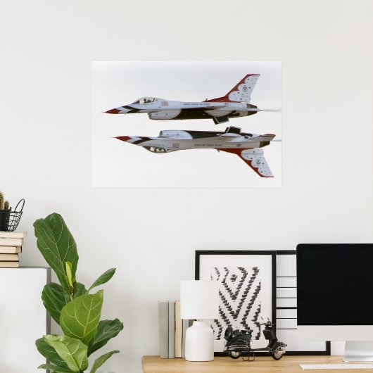 Thunderbirds Maneuver - Mirror Poster (Heimbüro)