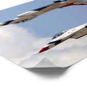 Thunderbirds Poster (Ecke)