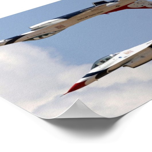 Thunderbirds Poster (Ecke)