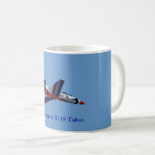 ThunderbirdsT-38 Talon-Tasse Kaffeetasse (VorderseiteRechts)