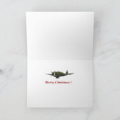 Thunderbolb-Tiefpass Feiertagskarte (Innenseite)