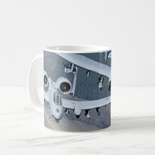 Thunderbolt A-10/Warthog Kaffeetasse (Vorderseite Links)