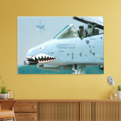 THUNDERBOLT II 32x48 Leinwanddruck (Insitu (Wohnzimmer))