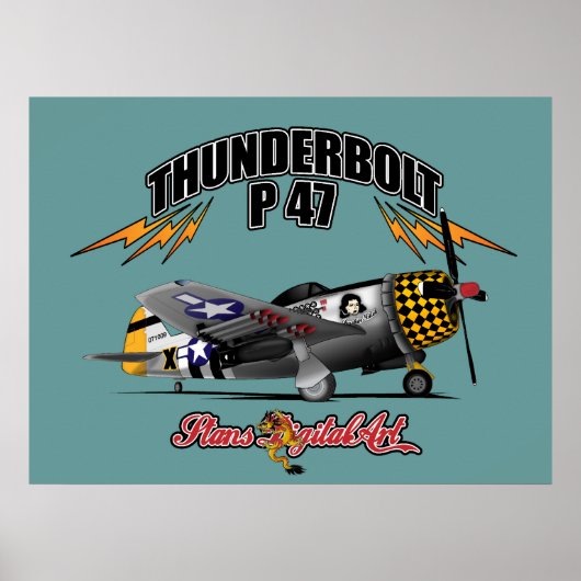 ThunderBolt P47 Poster (Vorne)