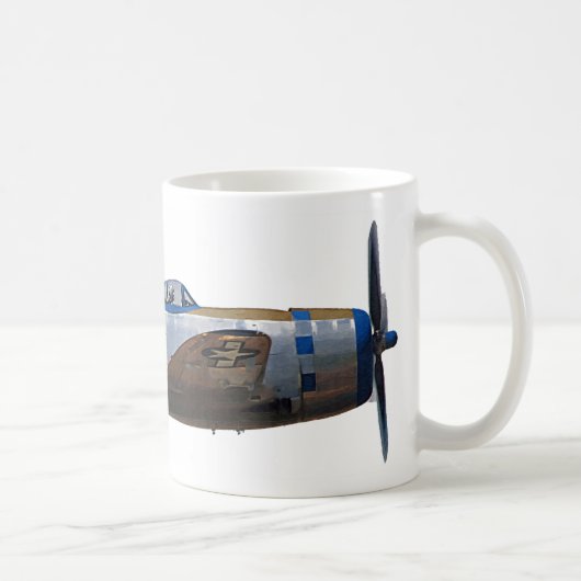 Thunderbolt P-47 Kaffeetasse (Rechts)