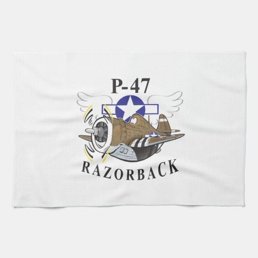 Thunderbolt p-47 küchentuch (Horizontal)