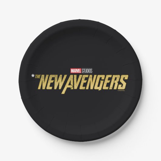 Thunderbolts* | *Das Logo der neuen Avengers Pappteller (Vorderseite)