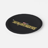Thunderbolts* | *Das Logo der neuen Avengers Pappteller (Schrägansicht)