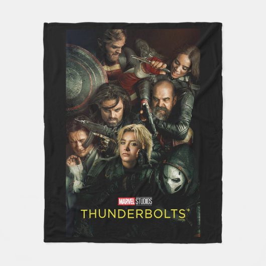 Thunderbolts* | Group Fighting Theatrical Fleecedecke (Vorderseite)