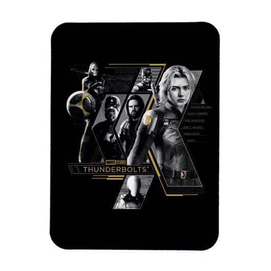 Thunderbolts* | Group Graphic Magnet (Vertikal)