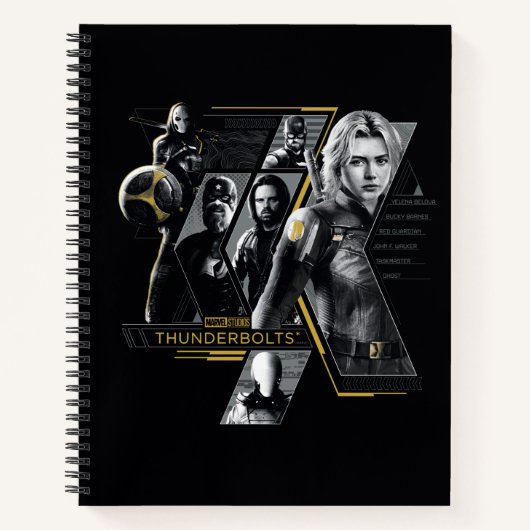Thunderbolts* | Group Graphic Notizblock (Vorderseite)