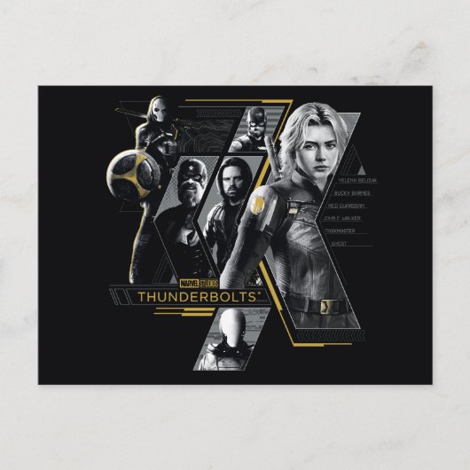 Thunderbolts* | Group Graphic Postkarte (Vorderseite)