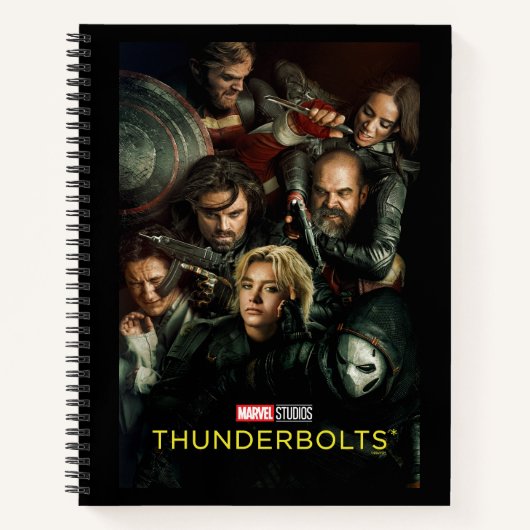 Thunderbolts* | Gruppe kämpft theatralisch Notizblock (Vorderseite)