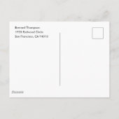 Thunderbolts* | Gruppe kämpft theatralisch Postkarte (Rückseite)