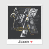 Thunderbolts* | Gruppenbild Aufkleber (Blatt)