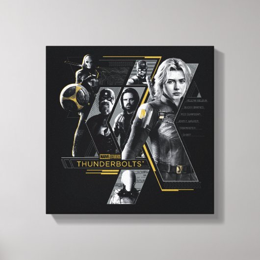 Thunderbolts* | Gruppenbild Leinwanddruck (Vorderseite)