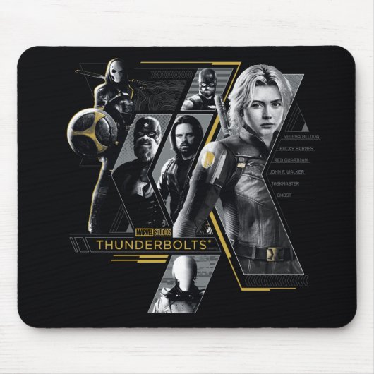 Thunderbolts* | Gruppenbild Mousepad (Vorne)