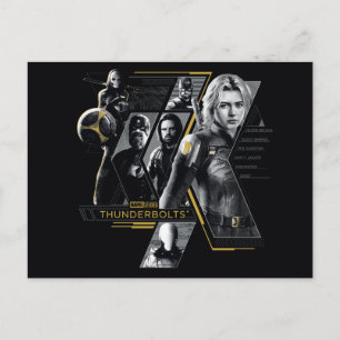 Thunderbolts*   Gruppenbild Postkarte