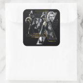 Thunderbolts* | Gruppenbild Quadratischer Aufkleber (Tasche)