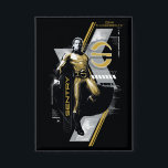 Thunderbolts* | Sentry Character Graphic Button<br><div class="desc">Featuring the likeness of: Lewis Pullman | Bring a god-tier presence to your space with this stunning Sentry portrait. Capturing Bob’s transformation into the legendary hero, this design uses a stylized halftone finish and architectural gold lines to create a modern, cinematic look. Whether it’s for your office or your wardrobe,...</div>