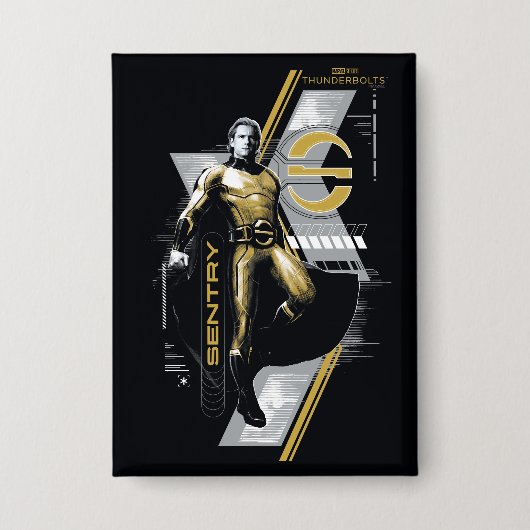 Thunderbolts* | Sentry Character Graphic Button (Vorderseite)