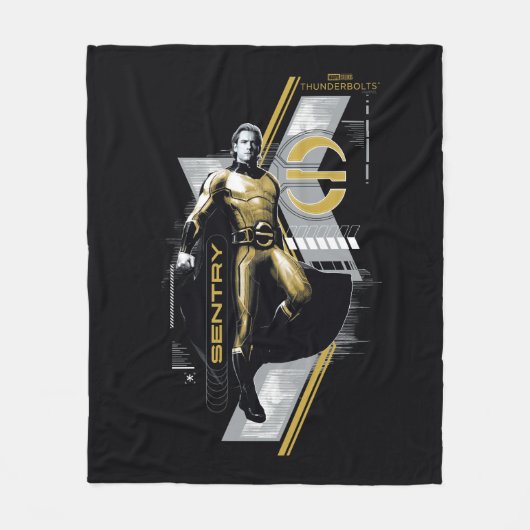 Thunderbolts* | Sentry Character Graphic Fleecedecke (Vorderseite)