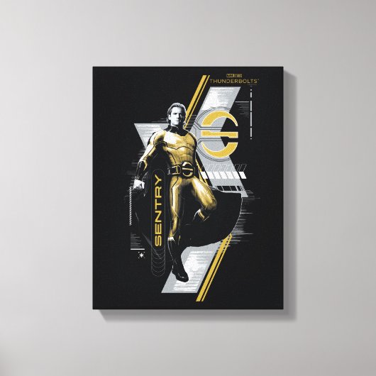 Thunderbolts* | Sentry Charakter-Grafik Leinwanddruck (Vorderseite)