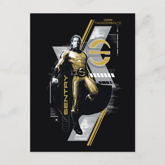 Thunderbolts* | Sentry Charakter-Grafik Postkarte (Vorderseite)